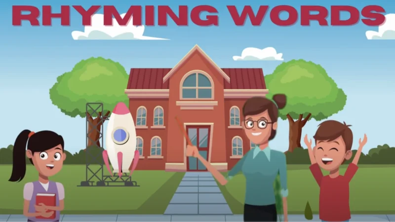 Rhyming Rockets! Blast Off into Rhyming Words!